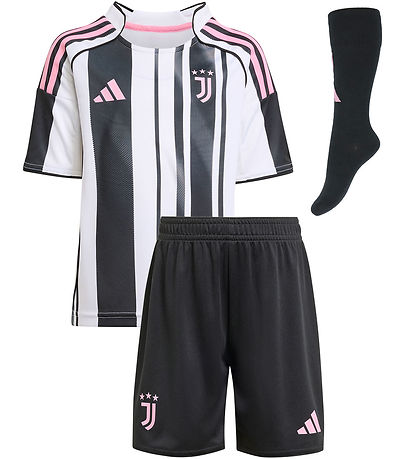 adidas performance Fodboldsæt - Juventus - Hvid/Sort m. Logo