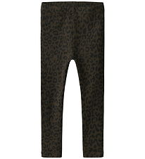 Name It Leggings - Rib - Leo - NmfLeleo - Delicioso Name It Leggings - Rib - Leo - NmfLeleo - Delicioso