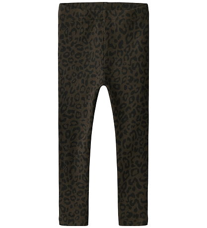 Name It Leggings - Rib - Leo - NmfLeleo - Delicioso Name It Leggings - Rib - Leo - NmfLeleo - Delicioso