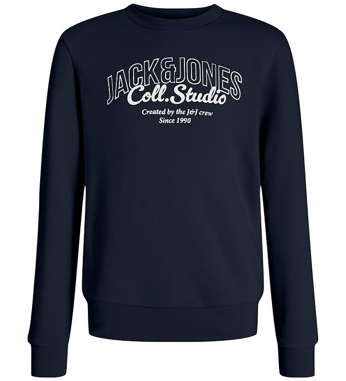 Jack & Jones Sweatshirt - JjMakoto - Sky Captain/Big Print