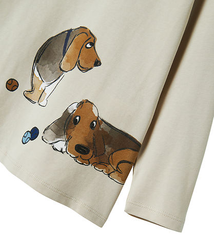 Name It Bluse - NmmKnud - Peyote m. Print