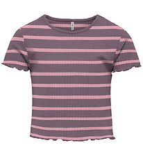 Kids Only T-shirt - Rib - KogAlly - Moonscape/Nostalgi Rose Kids Only T-shirt - Rib - KogAlly - Moonscape/Nostalgi Rose