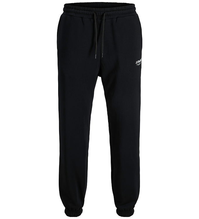 Jack & Jones Sweatpants - Noos - JpstKane - Sort m. Logo