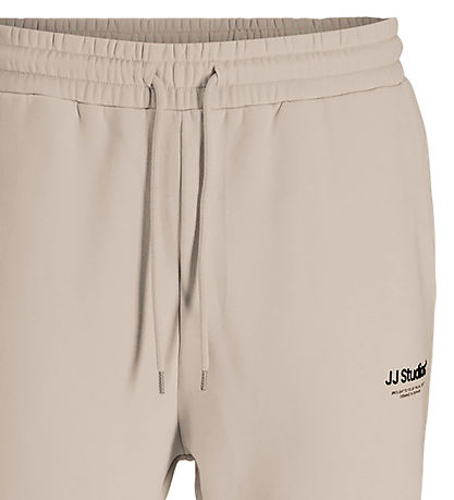 Jack & Jones Sweatpants - Noos - JpstKane - Moonbeam m. Logo