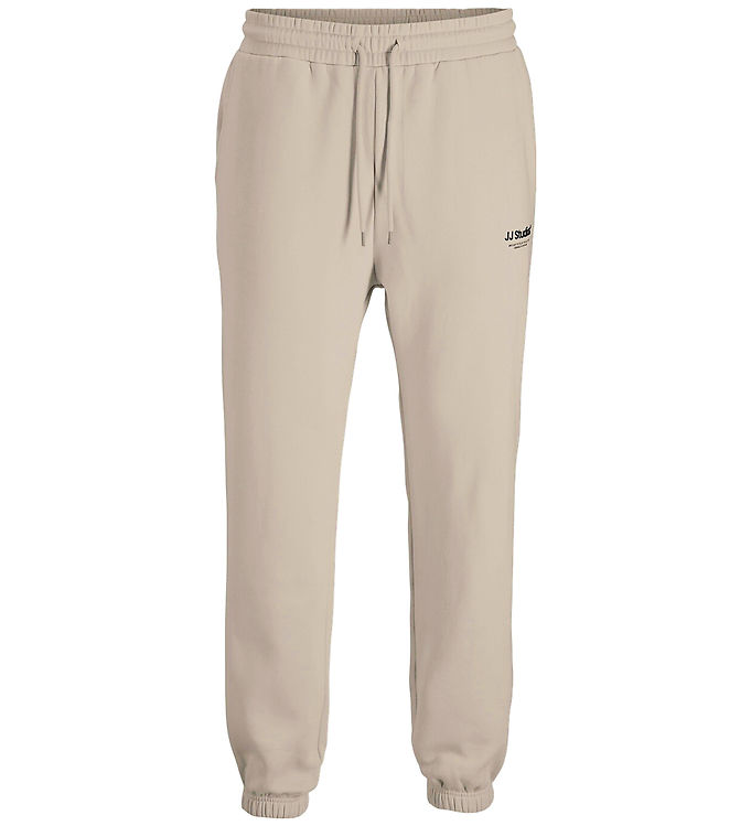 Jack & Jones Sweatpants - Noos - JpstKane - Moonbeam m. Logo