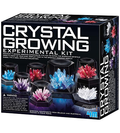 4M Sæt - Crystal Growing Experimental Kit