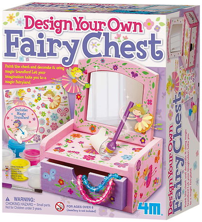 4M Kreasæt - Design Your Own - Fairy Chest