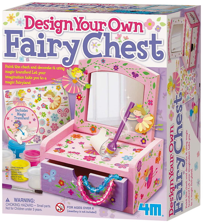 Borella Girl Crafts Cofanetto con Specchio e Fatina, 6 År