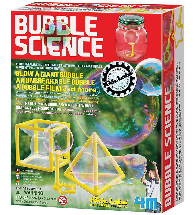 4M Sæt - Kidz Labs - Bubble Science