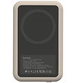 Kreafunk 보조배터리 - toCHARGE Qi - 아이보리 샌드 - 5,000mAh
