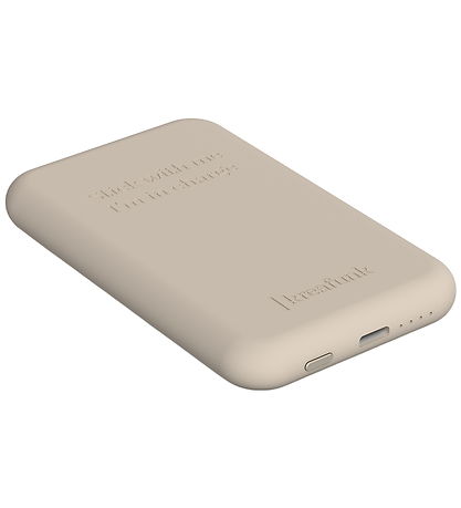 Kreafunk Powerbank - toCHARGE Qi - Ivory Sand - 5.000mAh Kreafunk Powerbank - toCHARGE Qi - Ivory Sand - 5.000mAh