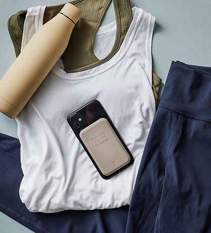 Kreafunk Powerbank - toCHARGE Qi - Ivory Sand - 5.000mAh Kreafunk Powerbank - toCHARGE Qi - Ivory Sand - 5.000mAh