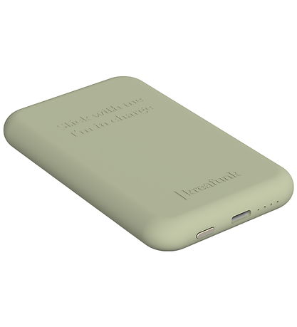 Kreafunk Powerbank - toCHARGE Qi - Dusty Olive - 5.000mAh Kreafunk Powerbank - toCHARGE Qi - Dusty Olive - 5.000mAh