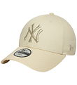 New Era Kasket - 9Forty - New York Yankees - Lysebeige New Era Kasket - 9Forty - New York Yankees - Lysebeige