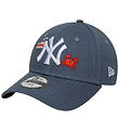 New Era Kasket - 9Forty - New York Yankees - Mørkeblå New Era Kasket - 9Forty - New York Yankees - Mørkeblå