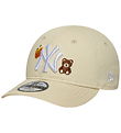 New Era Kasket - 9Forty - New York Yankees - Lysebeige New Era Kasket - 9Forty - New York Yankees - Lysebeige