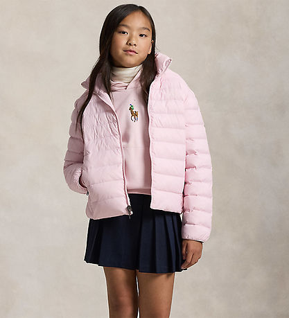 Polo Ralph Lauren Dynejakke - Hint of Pink