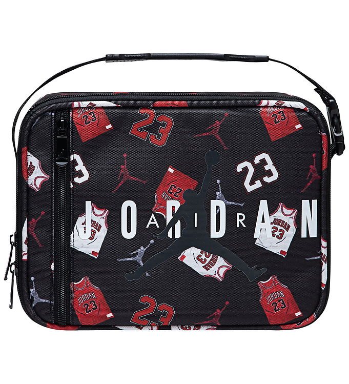 Jordan Madkasse - Sort/Gym Red/Hvid