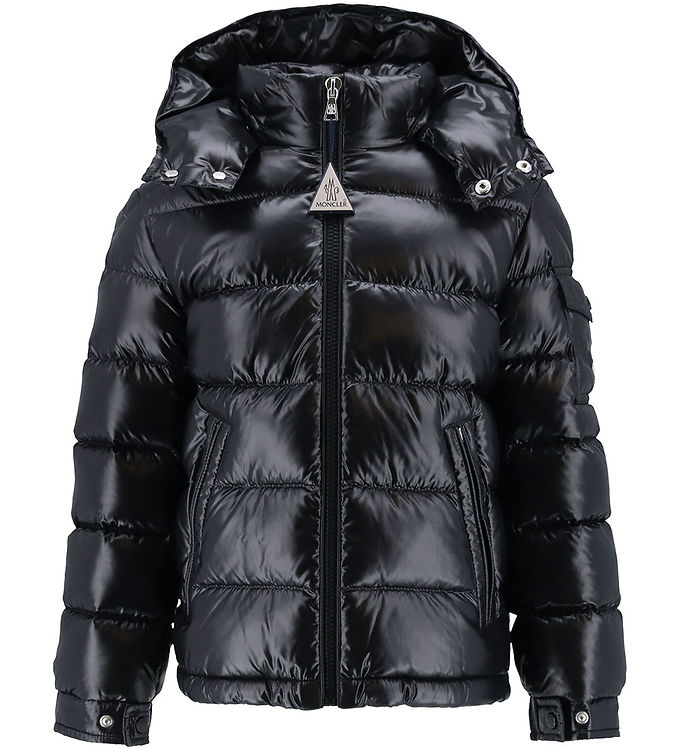 Moncler Dunjakke - Moncler Maya - Sort