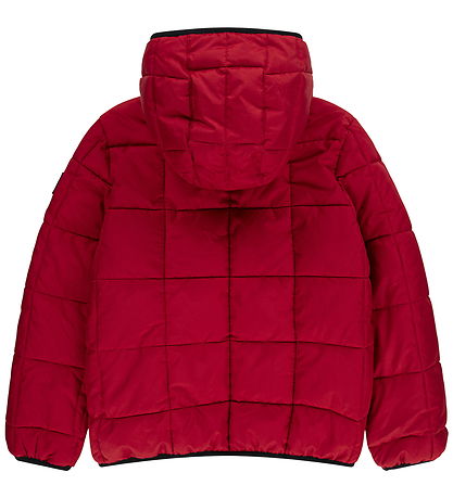 Jordan Fóðraður jakki - Essential Puffer - Rauður í ræktinni