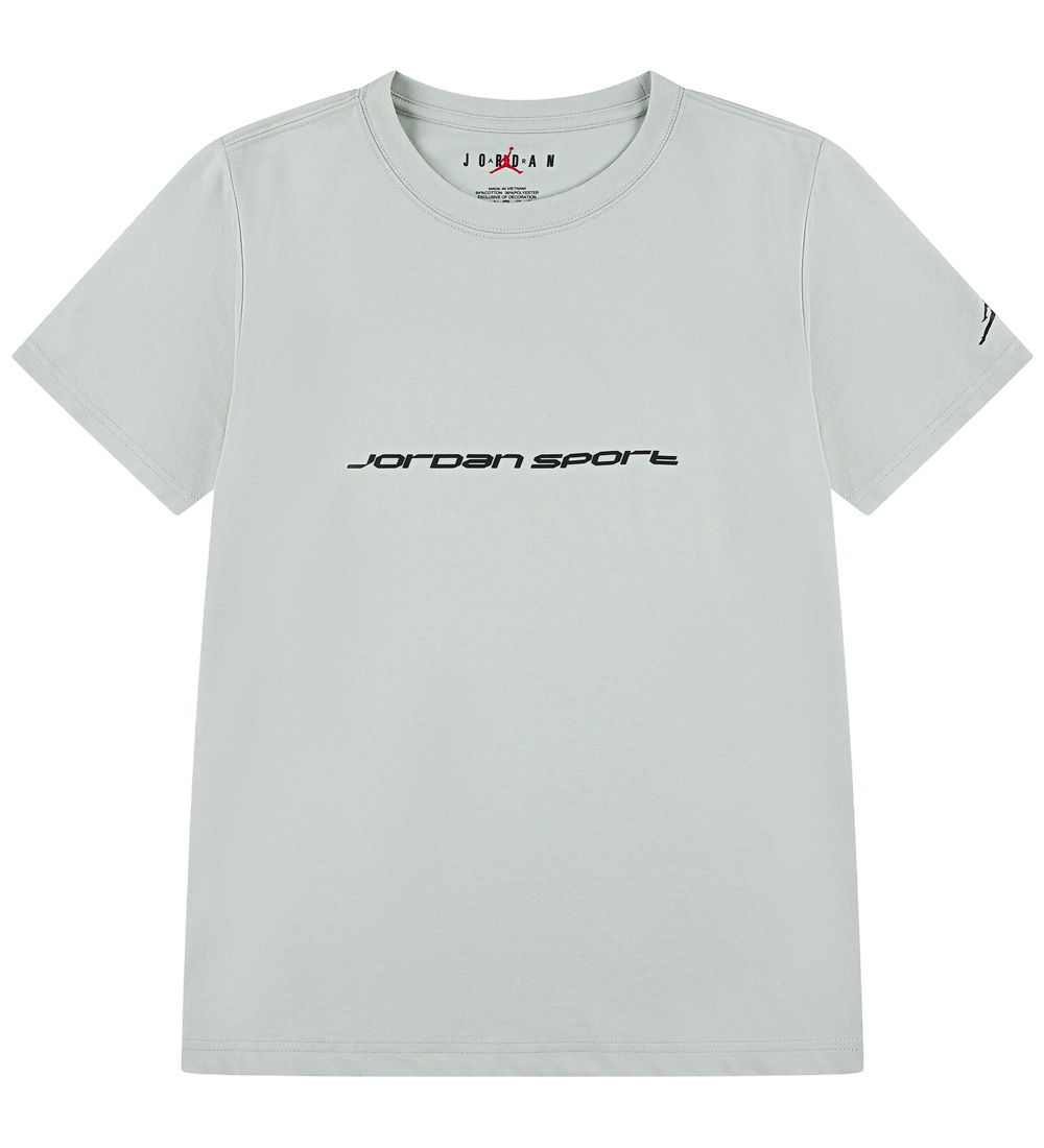 Jordan T-Shirt - Jordan Sports - Helles Silber - Jordan - 10-12 Jahre (140-152) - T-Shirts