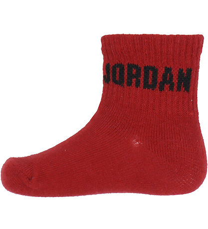 Jordan Ankelstrømper - 6-pak - Rød/Sort/Grå/Hvid