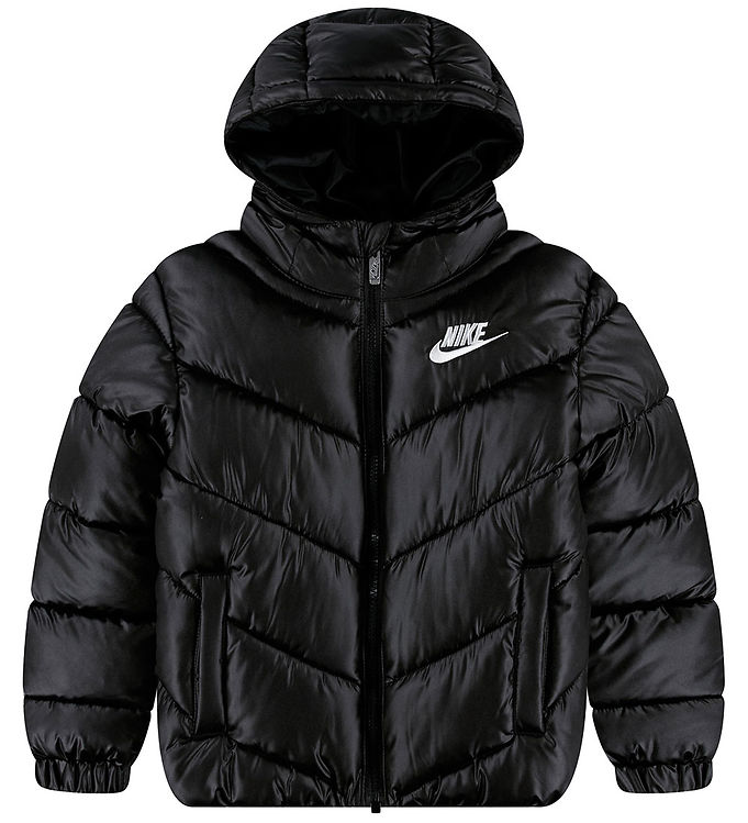 Nike Dynejakke - Puffer - Sort