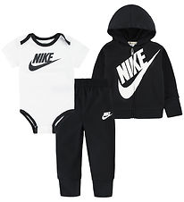 Nike Sæt - Cardigan/Sweatpants/Body k/æ - Sort Nike Sæt - Cardigan/Sweatpants/Body k/æ - Sort