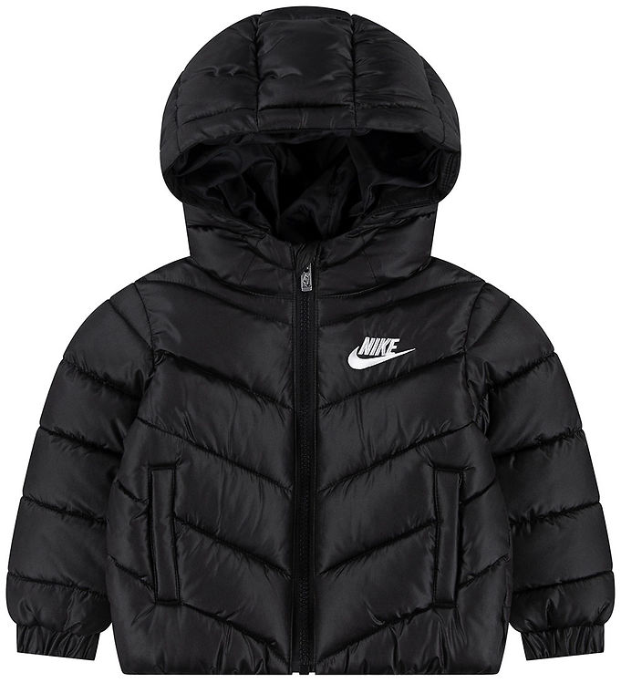 Nike Dynejakke - Puffer - Sort