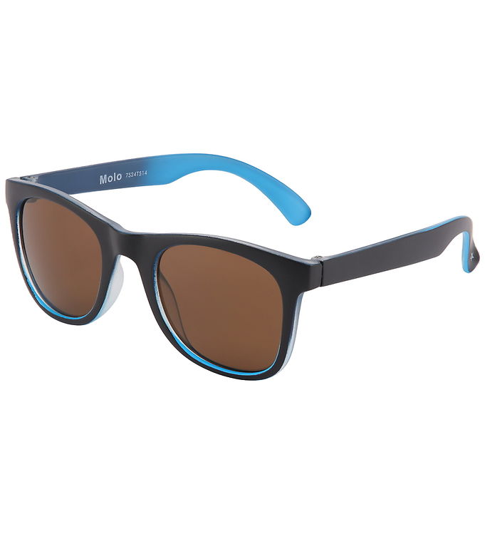 Molo Solbriller - Smile - Sort/Blå