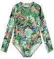 Molo Badedragt - UV50+ - Necky - Green Tropical Molo Badedragt - UV50+ - Necky - Green Tropical