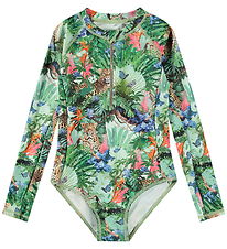 Molo Badedragt - UV50+ - Necky - Green Tropical Molo Badedragt - UV50+ - Necky - Green Tropical