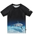 Molo Badebluse - UV50+ - Neptune - Faded Shark Molo Badebluse - UV50+ - Neptune - Faded Shark