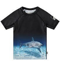 Molo Badebluse - UV50+ - Neptune - Faded Shark Molo Badebluse - UV50+ - Neptune - Faded Shark