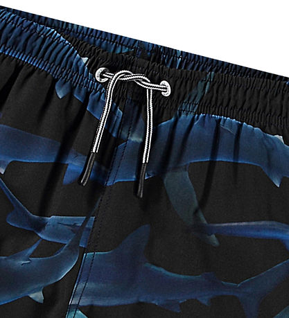 Molo Badeshorts - UV50+ - Niko - Midnight Sharks