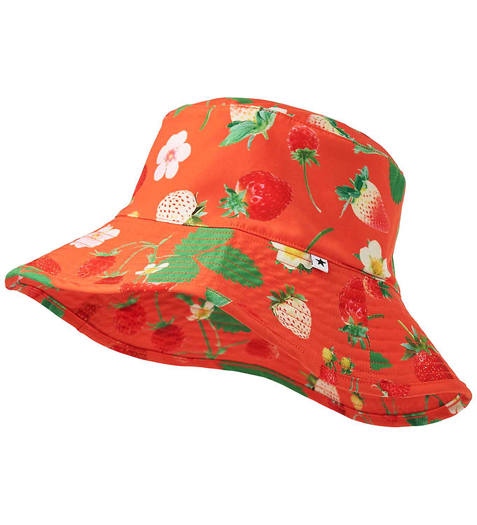 Molo Badehat - UV50+ - Nadia - Strawberry Red