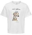 Kids Only T-shirt - KogBaria - Cloud Dancer/Spots Kids Only T-shirt - KogBaria - Cloud Dancer/Spots