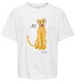 Kids Only T-shirt - KogBaria - Cloud Dancer/Lipstick Kids Only T-shirt - KogBaria - Cloud Dancer/Lipstick