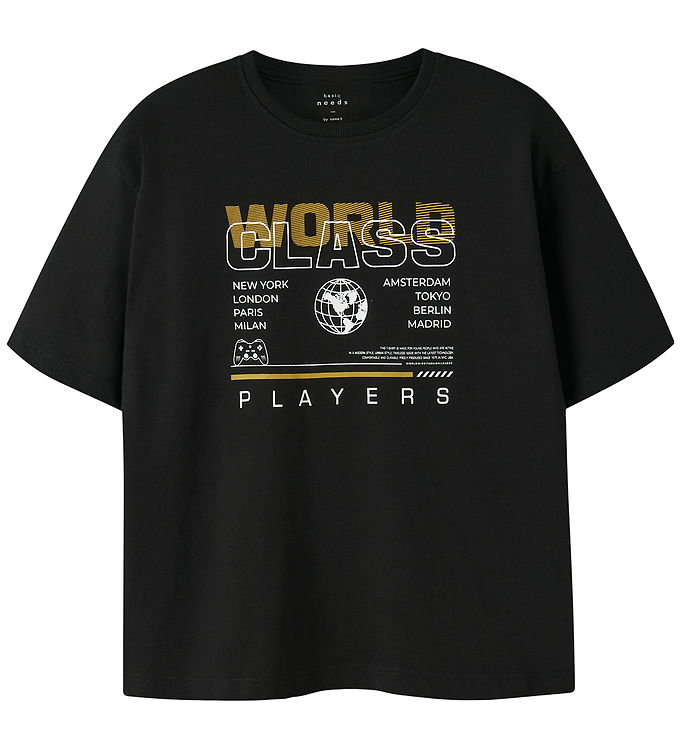 Name It T-shirt - NkmVictor - Sort/World Class
