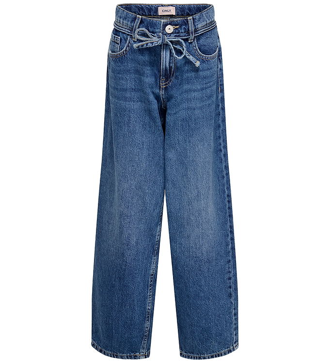 Kids Only Jeans - Straight - KogGianna - Medium Blue Denim