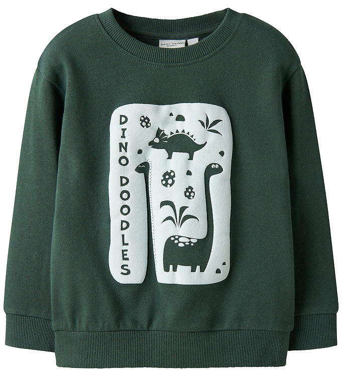 Name It Sweatshirt - NmmVoder - Garden Topiary/Dino Doodles