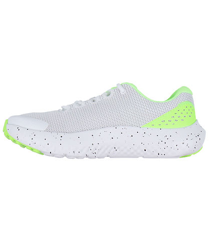 Under Armour Sko - UA BGS Surge 4 - Hvid/Grøn Under Armour Sko - UA BGS Surge 4 - Hvid/Grøn