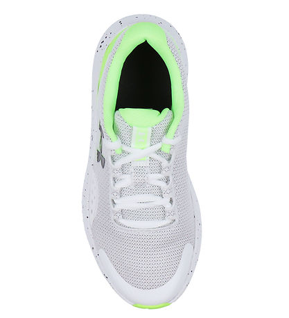 Under Armour Sko - UA BGS Surge 4 - Hvid/Grøn Under Armour Sko - UA BGS Surge 4 - Hvid/Grøn