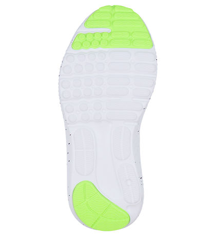 Under Armour Sko - UA BGS Surge 4 - Hvid/Grøn Under Armour Sko - UA BGS Surge 4 - Hvid/Grøn