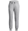 Under Armour Sweatpants - Rival - Pitch Gray