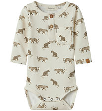Lil Atelier Body l/æ - Rib - Slim - NbmLavo - Turtledove Lil Atelier Body l/æ - Rib - Slim - NbmLavo - Turtledove