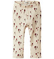 Lil Atelier Leggings - Rib - NbfLavo - Turtledove Lil Atelier Leggings - Rib - NbfLavo - Turtledove