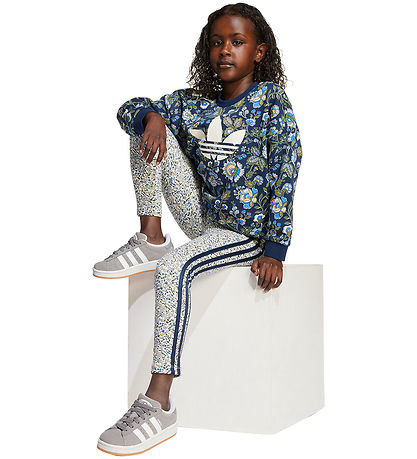 adidas Orginals Sweatsæt - Sweatshirt/Leggings - Nindig/Multco