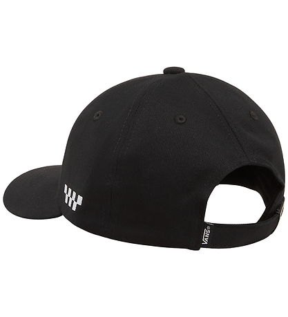 Vans Kasket - Check Side Curved Bill - Sort m. Hvid