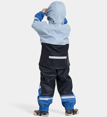 Didriksons Regntøj m. Seler - Waterman - PU - Navy
